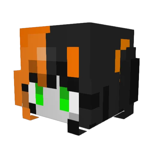 Wolf_Chan104 Minecraft avatar head, 3D render