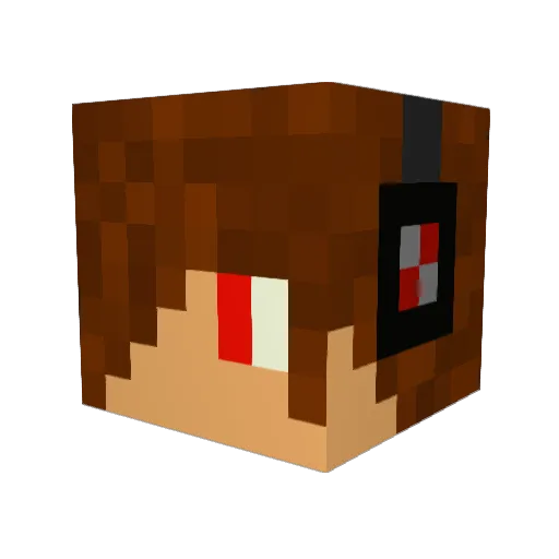 Wolf_Frend Minecraft avatar head, 3D render