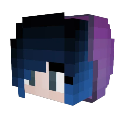 Wolf_Guardian123 Minecraft avatar head, 3D render