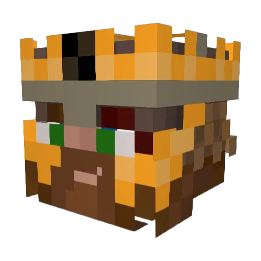 Wolf_Of_Imperium Minecraft avatar head, 3D render