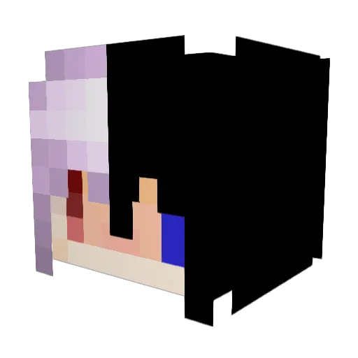 Wolf_Sweets Minecraft avatar head, 3D render