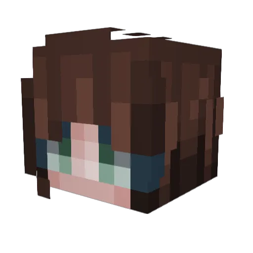 Wolf_aTTack462 Minecraft avatar head, 3D render
