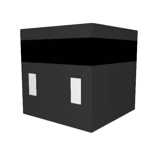 Wolfhead_13 Minecraft avatar head, 3D render
