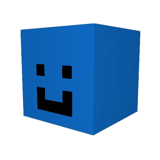 Wolfie10810 Minecraft avatar head, 3D render
