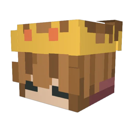 WolfqyProbably Minecraft avatar head, 3D render