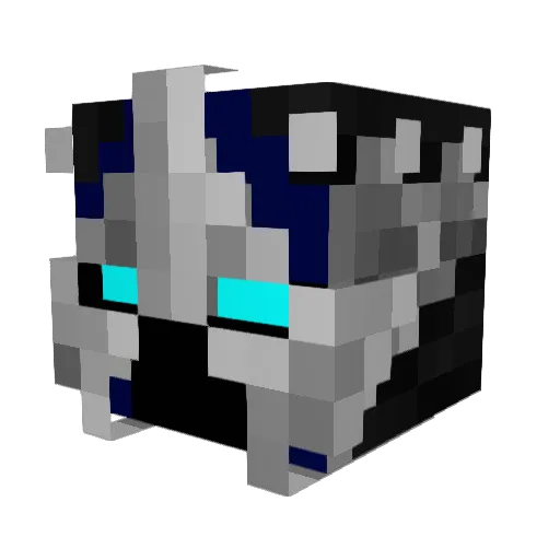 Wolfslayer170 Minecraft avatar head, 3D render