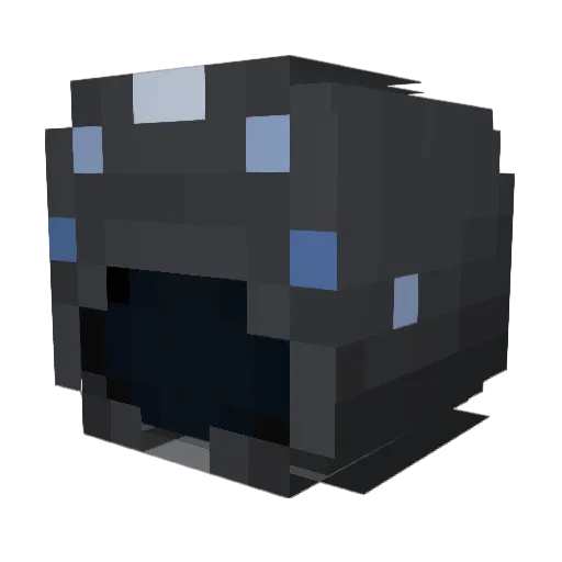 WolfyEclipse77 Minecraft avatar head, 3D render