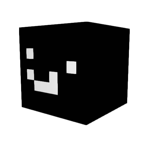 Wolfytheboy12 Minecraft avatar head, 3D render