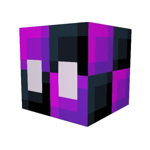 Woliamg Minecraft avatar head, 3D render