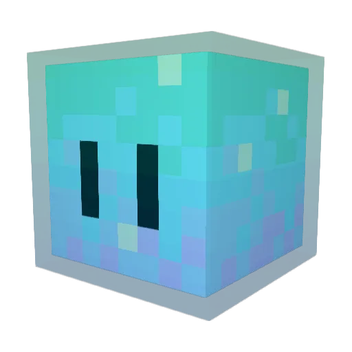 Wollisgood Minecraft avatar head, 3D render