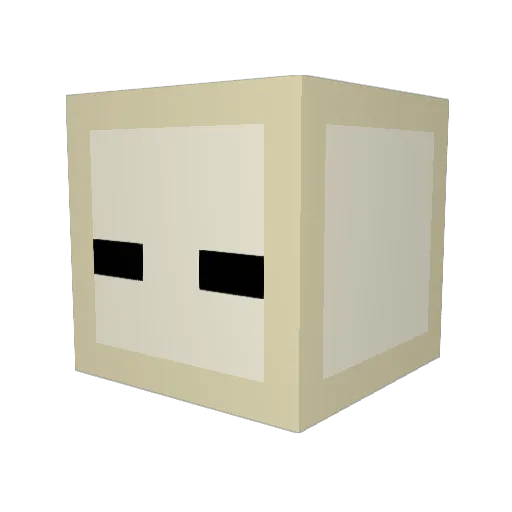 Wollo_marcel Minecraft avatar head, 3D render