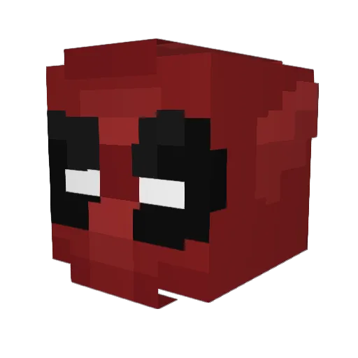 WoloMR Minecraft avatar head, 3D render