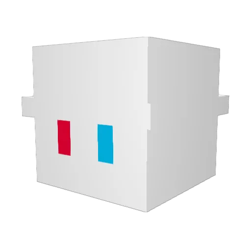 Womad_Slayer Minecraft avatar head, 3D render