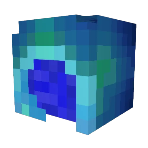 Wombat992 Minecraft avatar head, 3D render