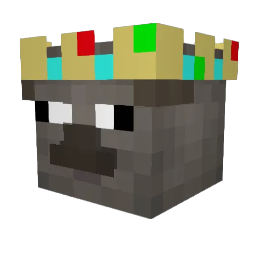 Womby88 Minecraft avatar head, 3D render