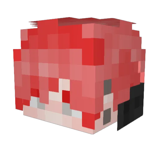 Won_Lee Minecraft avatar head, 3D render