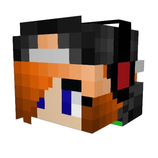 WonderBread1523 Minecraft avatar head, 3D render