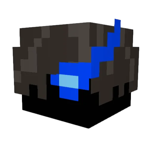 WonderShoe Minecraft avatar head, 3D render