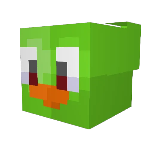 WonderTuna33841 Minecraft avatar head, 3D render