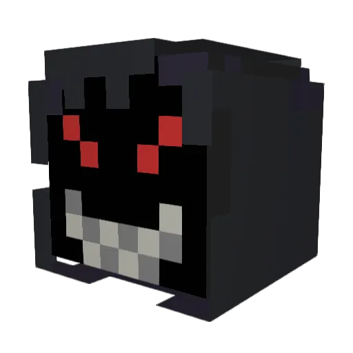 Wonderwaffle_8D Minecraft avatar head, 3D render