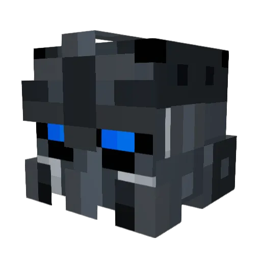 WongStryker Minecraft avatar head, 3D render