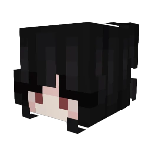 WongWaising Minecraft avatar head, 3D render
