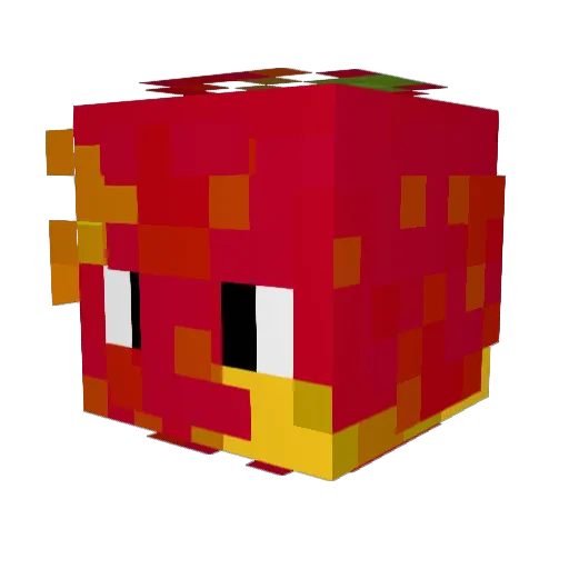 WongYourTong Minecraft avatar head, 3D render
