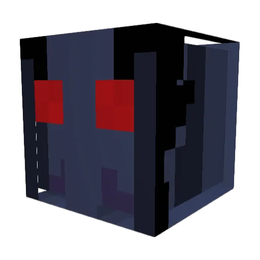 WoodDaddy69 Minecraft avatar head, 3D render