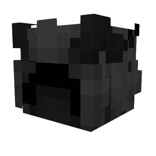 Woodbrass Minecraft avatar head, 3D render