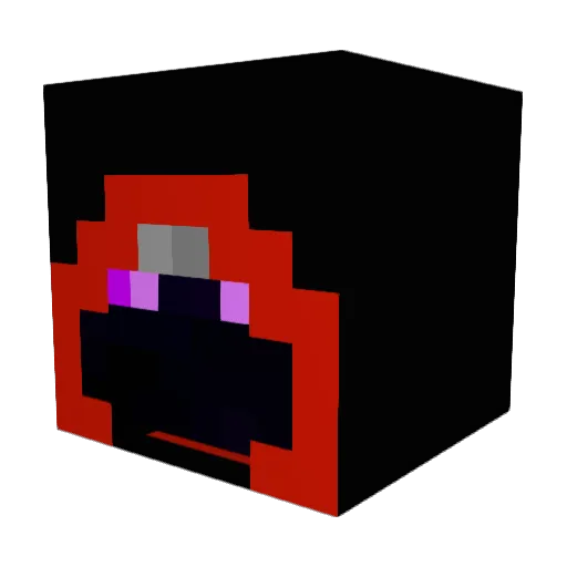 Woodchipman Minecraft avatar head, 3D render