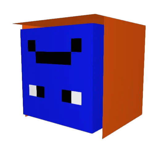 WoodenBench4life Minecraft avatar head, 3D render