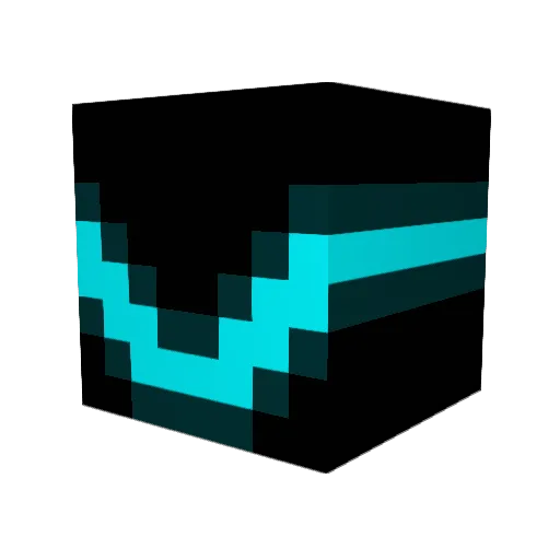 WoodenChessMan Minecraft avatar head, 3D render