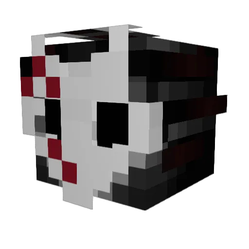 Woodlie9 Minecraft avatar head, 3D render