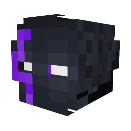 WoodsSmoke Minecraft avatar head, 3D render