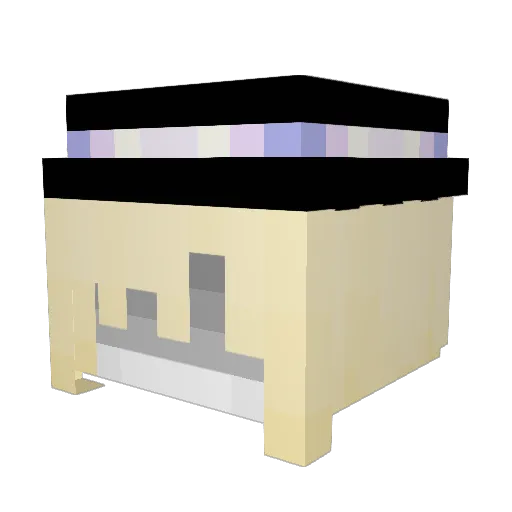 WoodsWrath Minecraft avatar head, 3D render
