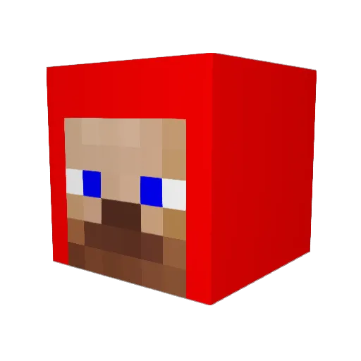 WoodsmanRyan Minecraft avatar head, 3D render