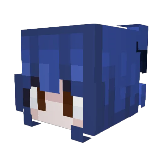 WoodsyDisc1983 Minecraft avatar head, 3D render
