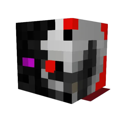 Woodsymanutd Minecraft avatar head, 3D render
