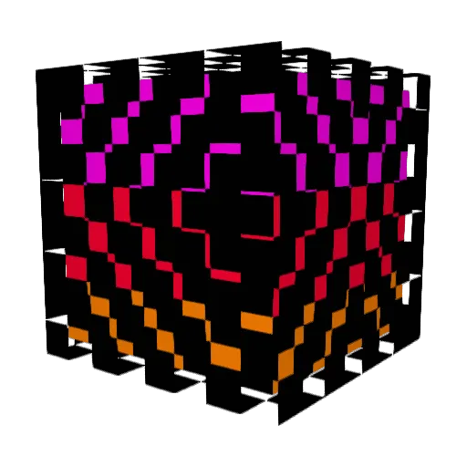 Woody128 Minecraft avatar head, 3D render
