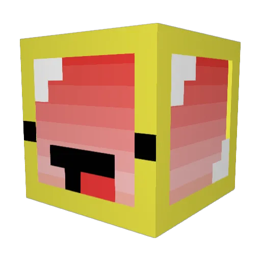 WoogieMarkTheBoy Minecraft avatar head, 3D render