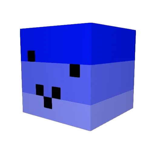 Woojin____ Minecraft avatar head, 3D render