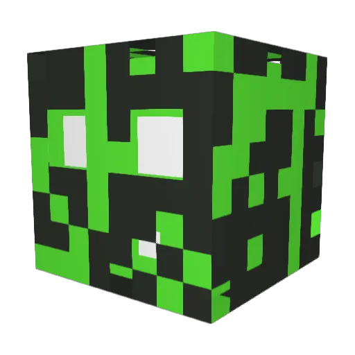 WookieMoose Minecraft avatar head, 3D render