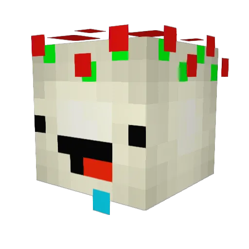 Wookie__jesus Minecraft avatar head, 3D render