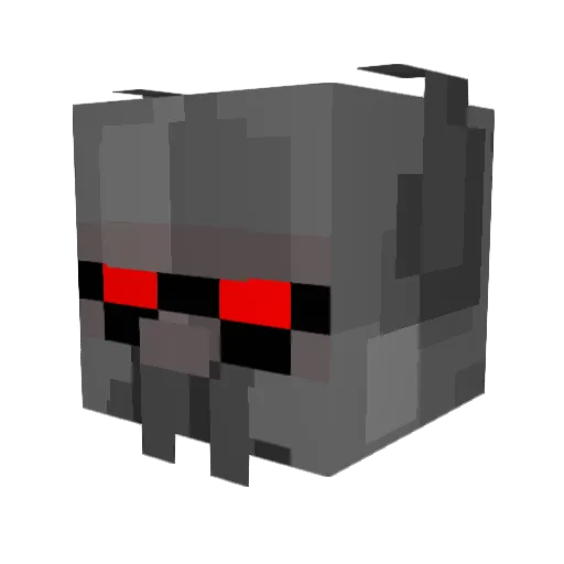 WookieeSquad Minecraft avatar head, 3D render