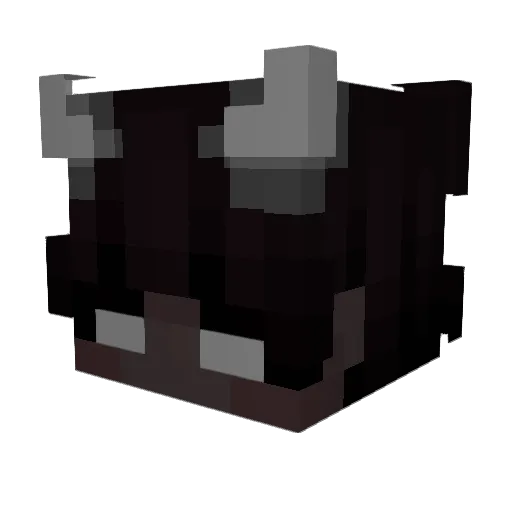WoolWalks Minecraft avatar head, 3D render