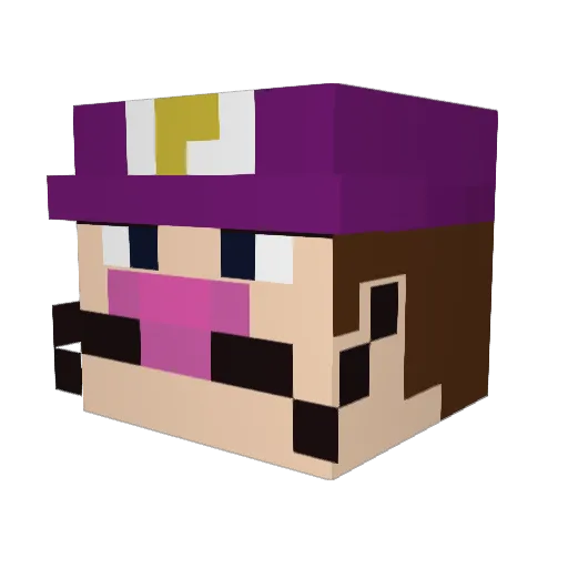 Wooliestgrain13 Minecraft avatar head, 3D render