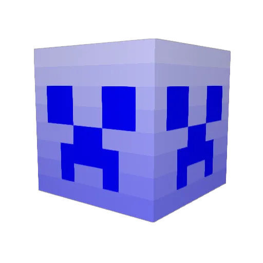 WoolyMonster90 Minecraft avatar head, 3D render