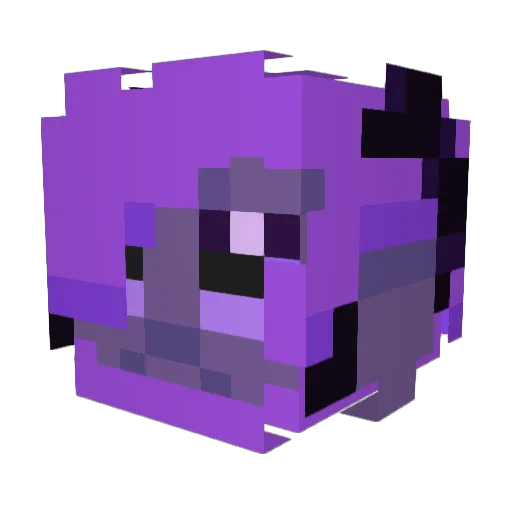 WorldMachine Minecraft avatar head, 3D render