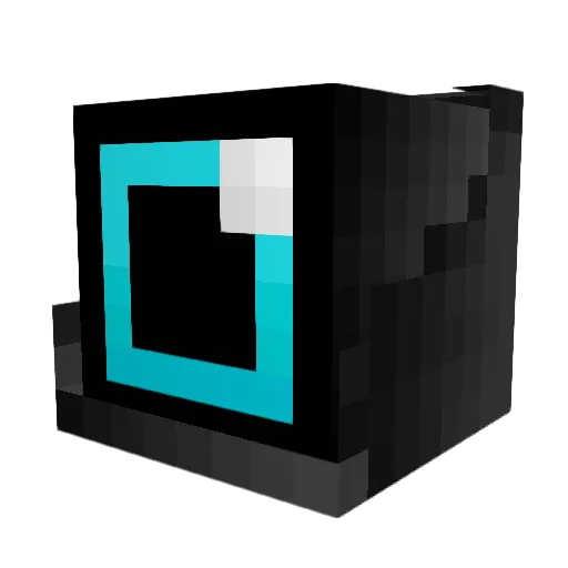 World_Hippie Minecraft avatar head, 3D render