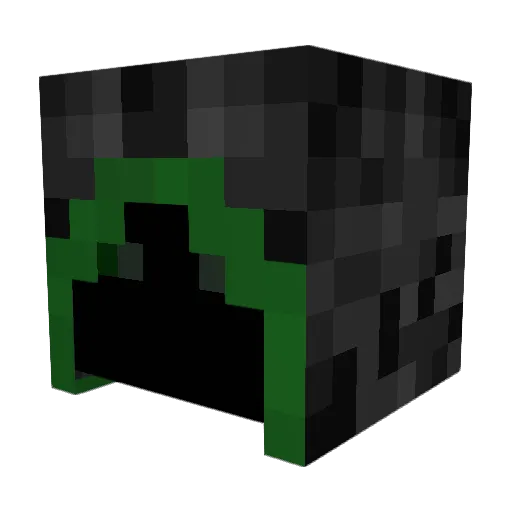 World_Weaver_ Minecraft avatar head, 3D render
